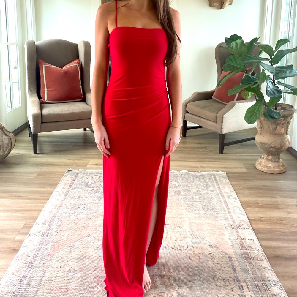 Red formal/prom dress
